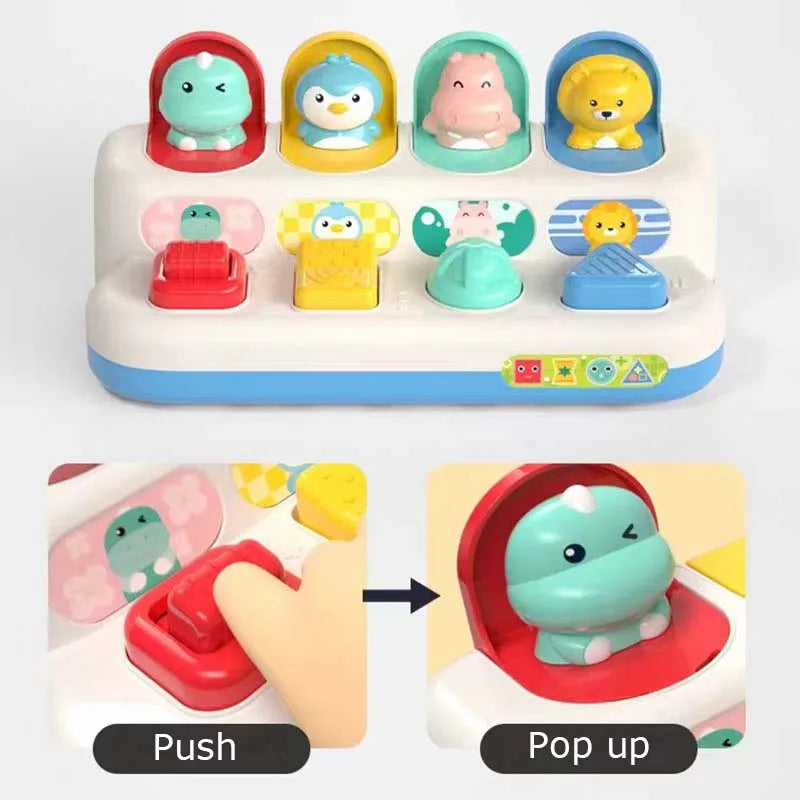 Brinquedo Interativo Pop Up para Bebês