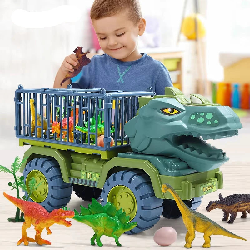 Caminhão Transportador de Dinossauro