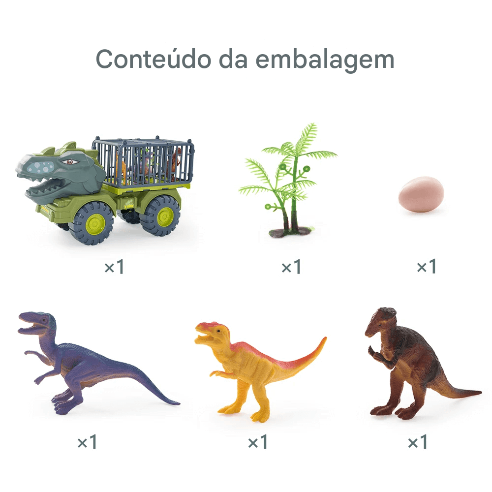 Caminhão Transportador de Dinossauro