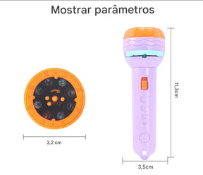 Lanterna Projetora de Histórias - Brinquedo Educativo