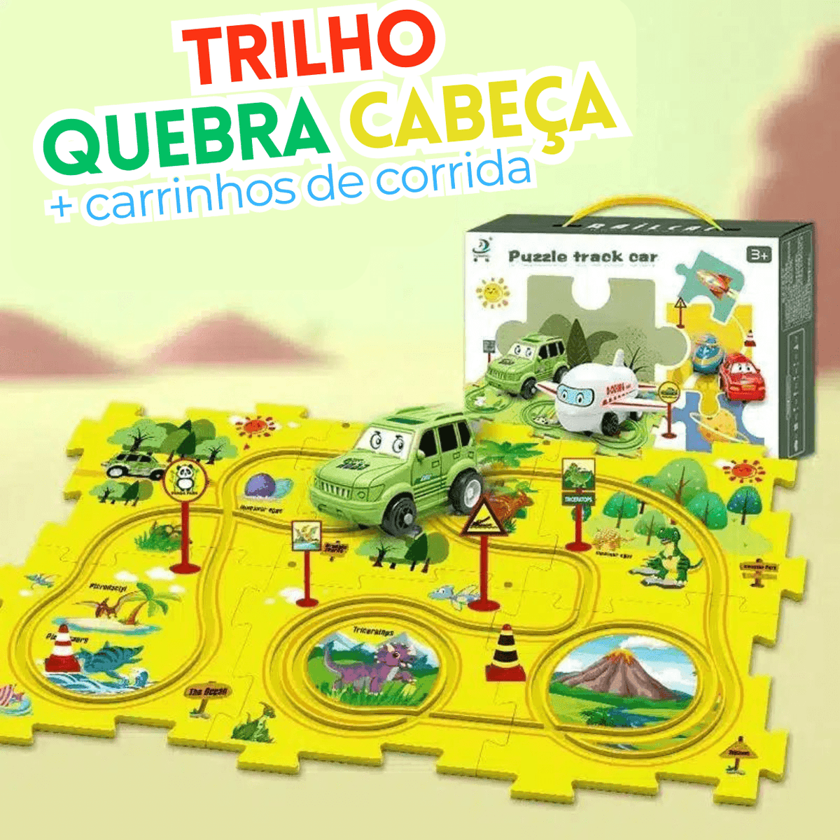 Trilho Quebra Cabeça  EduTrack