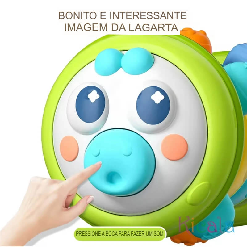 Rolo Educativo para Bebês - Estímulo Sensorial e Motor