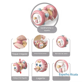 Rolo Educativo para Bebês - Estímulo Sensorial e Motor